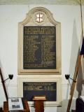 St Cuthburga Minster (roll of honour) , Wimborne